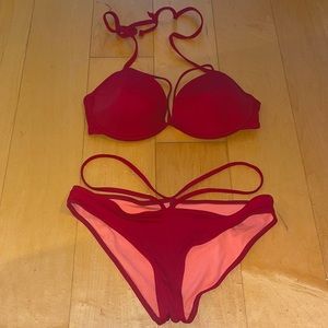 Strappy bikini, size 30DDD